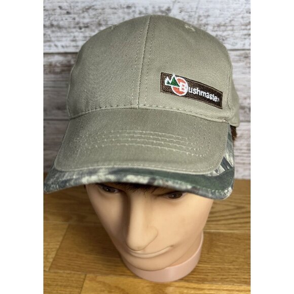 Bushmaster Brown Camouflage Adjustable Strap Cap Hat One Size - Picture 1 of 8